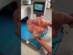 Máy cắt thịt QK400 Máy thái hạt lựu loại CNC Máy cắt thịt gà