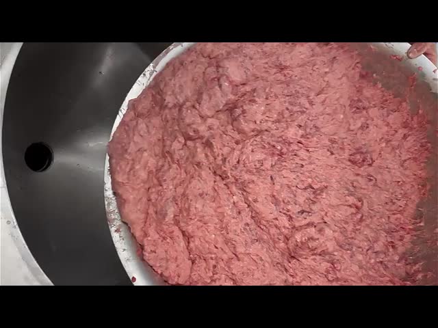Food Grade Efficient Design Meat Processing Machine For Sausage Production