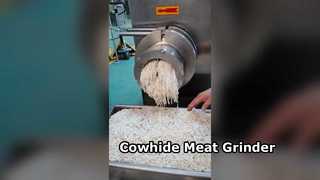 Cowhide meat grinder