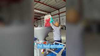 extrudeuse pour aliments pour animaux de compagnie