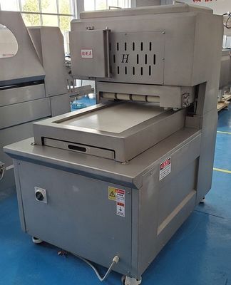 Macchina di taglio di carne congelata elettrica in acciaio inossidabile a prova di ruggine 500 ‰ 2000 kg/h