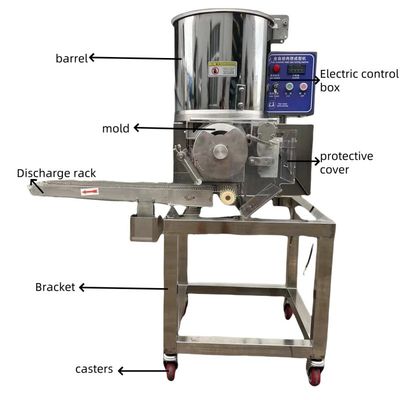 Linea di produzione completa di nugget di pollo per la produzione di alimenti surgelati