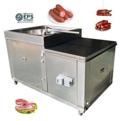 Macchina idraulica di riempimento di salsicce ad alta capacità per la lavorazione commerciale della carne