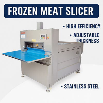 Stainless Steel Electric Meat Slicer Machine For Large Scale Food And Meat Processing Plants