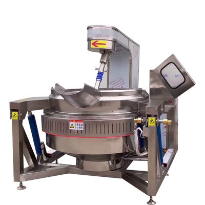 LPG Gas Cooking Kettle for Commercial Use in Food Processing Factories