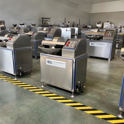 Powerful Meat Cutting And Mixing Bowl Cutter For Industrial Scale Food Manufacturing Plants