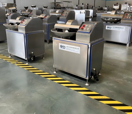 Commercial Vacuum 80L Bowl Cutter For Sausage And Meat Production