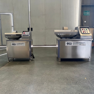Food Grade Electricity Bowl Cutter Machine For Processing Meat And Chopped Vegetables Safely