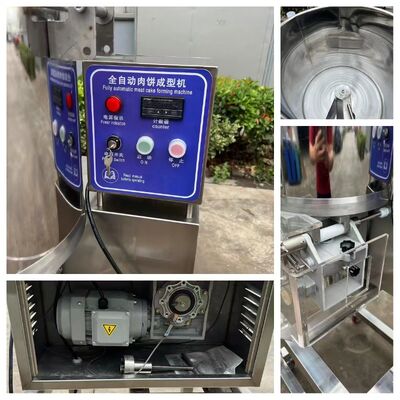 Professional Burger Making Automatic Hamburger Meat Patty Forming Machine For Chicken Nuggets Potato Pumpkin Shrimp