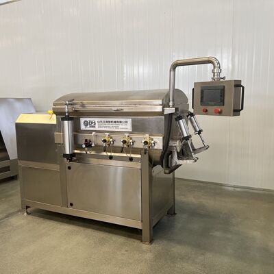 Electric Meat Blender 200L-750L Double-shaft Efficient Vacuum Stuffing Mixer For Sausage Production Line
