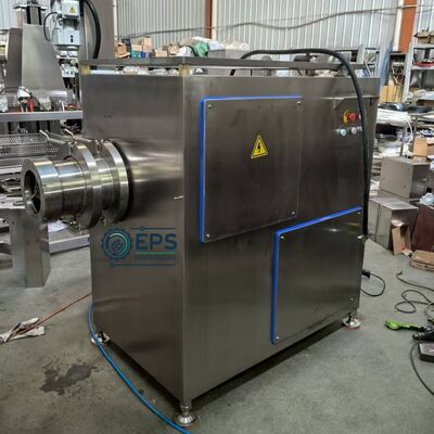 Industrial Meat Grinder with 45kW Power and 3000kg/h Capacity for Cowhide and Pet Food Processing in Food-Grade 304 Stainless Steel