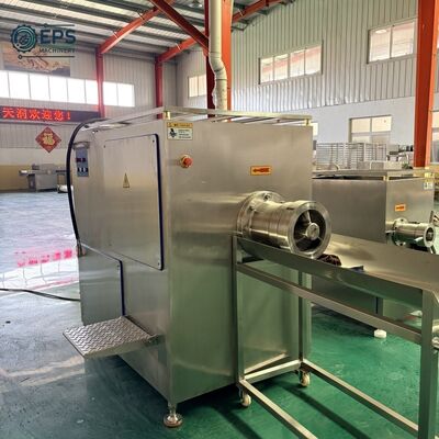 Heavy-Duty Industrial Cowhide Meat Grinder Commercial Stainless Steel Pet Food Meat Mincer