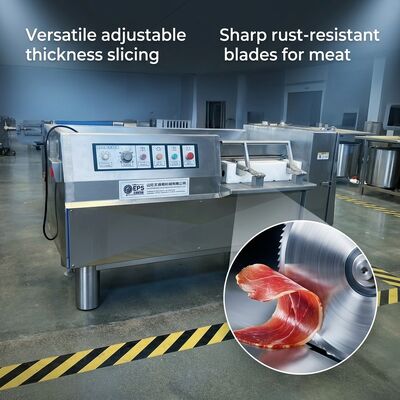 Commercial Electric Fresh Meat Slicing Machine With High Efficiency