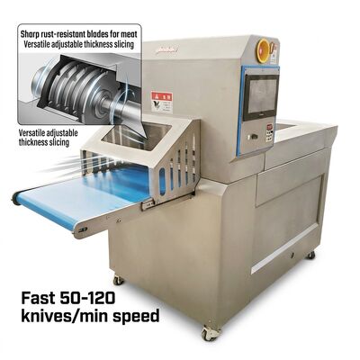 Durable Slice Price 380V/50Hz Meet Cutter Machine for Food Processing