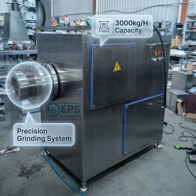 Tritacarne Industriale per Uso Intensivo ad Alta Efficienza per Impianti di Lavorazione di Cibo per Animali