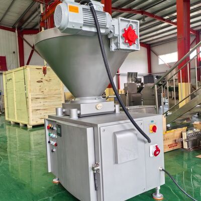 Extrudeuse de viande pour animaux de compagnie à grande capacité, machine à froid à vis unique