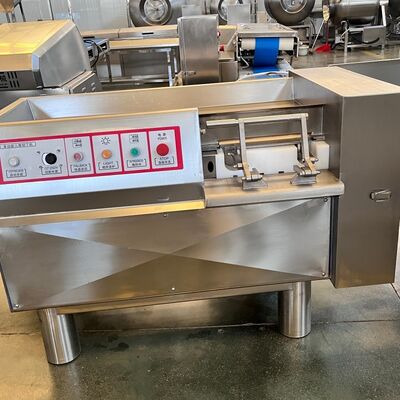 Easy Operation Frozen Meat Cube Cutter Automatic Dicing Machine  With Customizable Cube Size