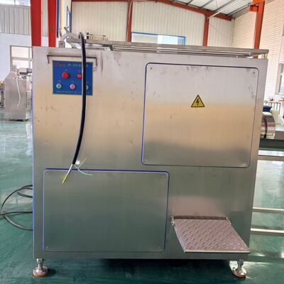 Macchine per macinare la carne industriali ad alta capacità SJR-D200 1000-3000 kg/h Macchine elettriche pesanti per la lavorazione della carne congelata